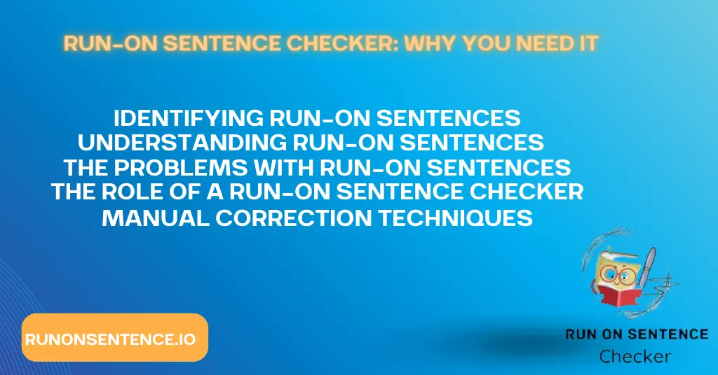 essay run on sentence checker